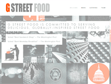 Tablet Screenshot of gstreetfood.com